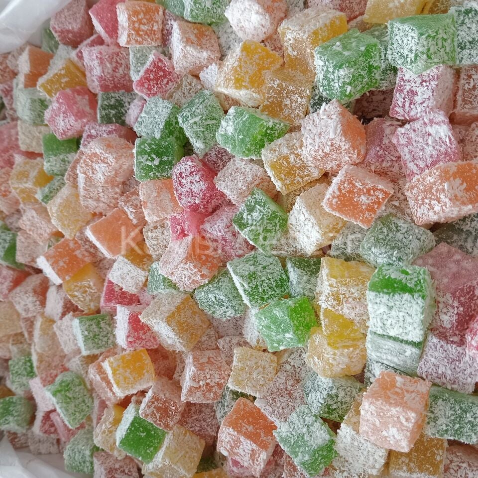 Toptan Meyveli Kuş Lokumu 10 Kg