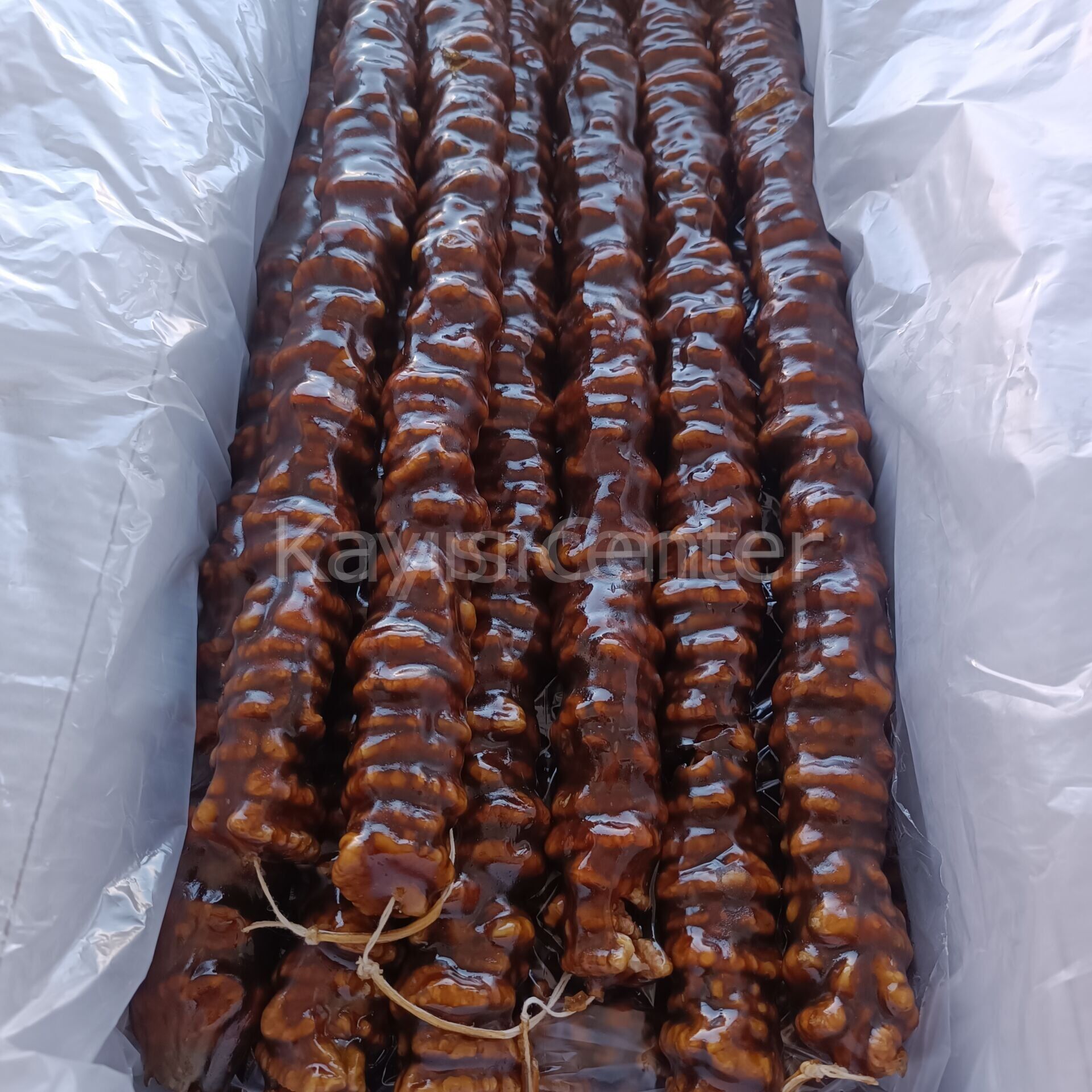 Toptan Gurme Cevizli Sucuk Duble Koyu 10 Kg