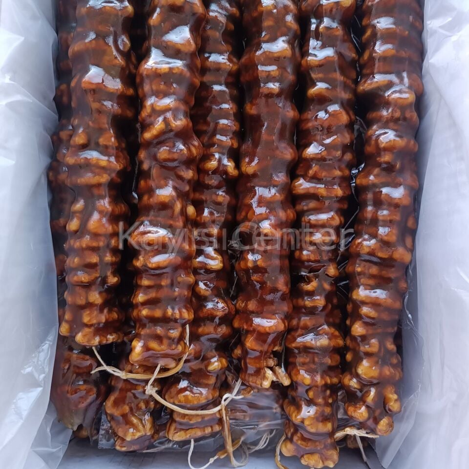 Toptan Gurme Cevizli Sucuk Duble Koyu 10 Kg