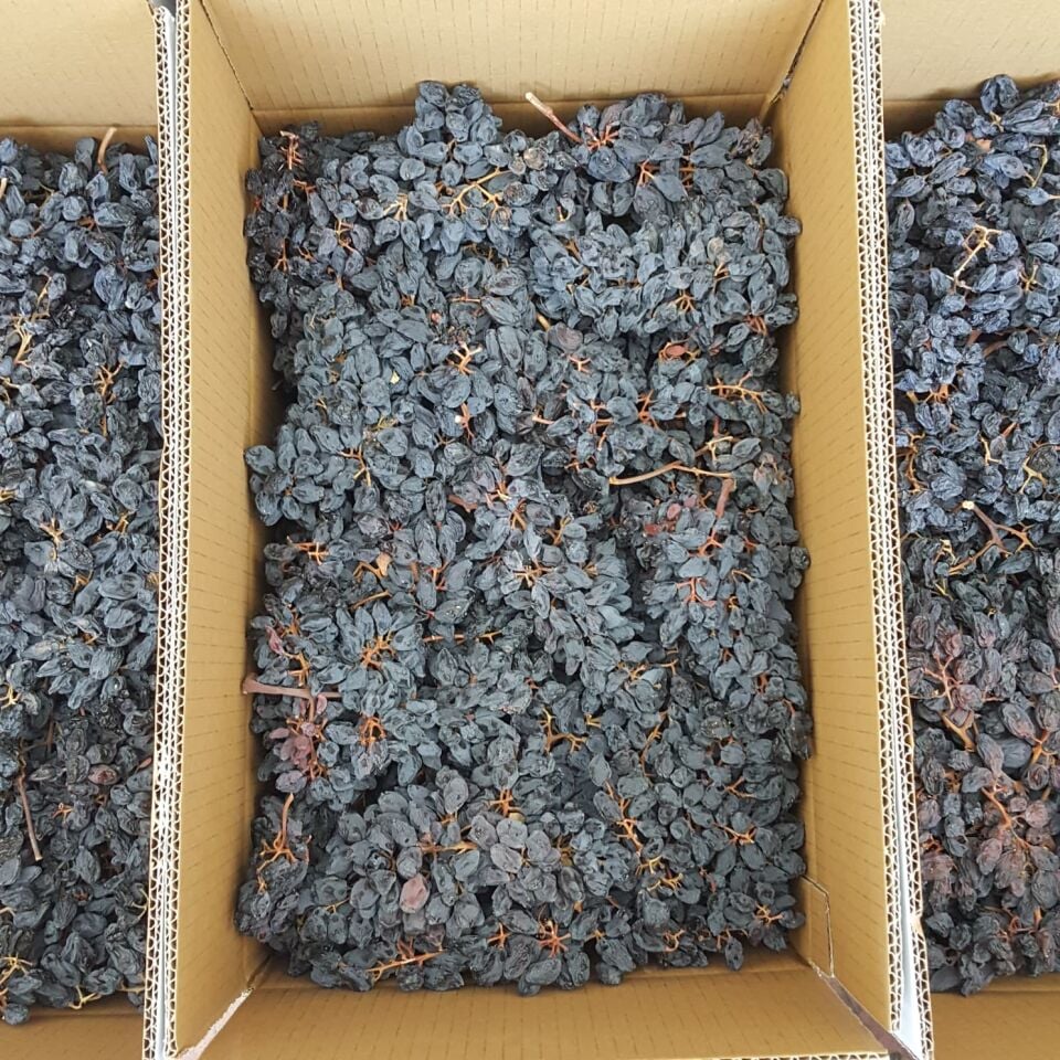 Toptan Doğal Siyah Salkım Üzüm 10Kg