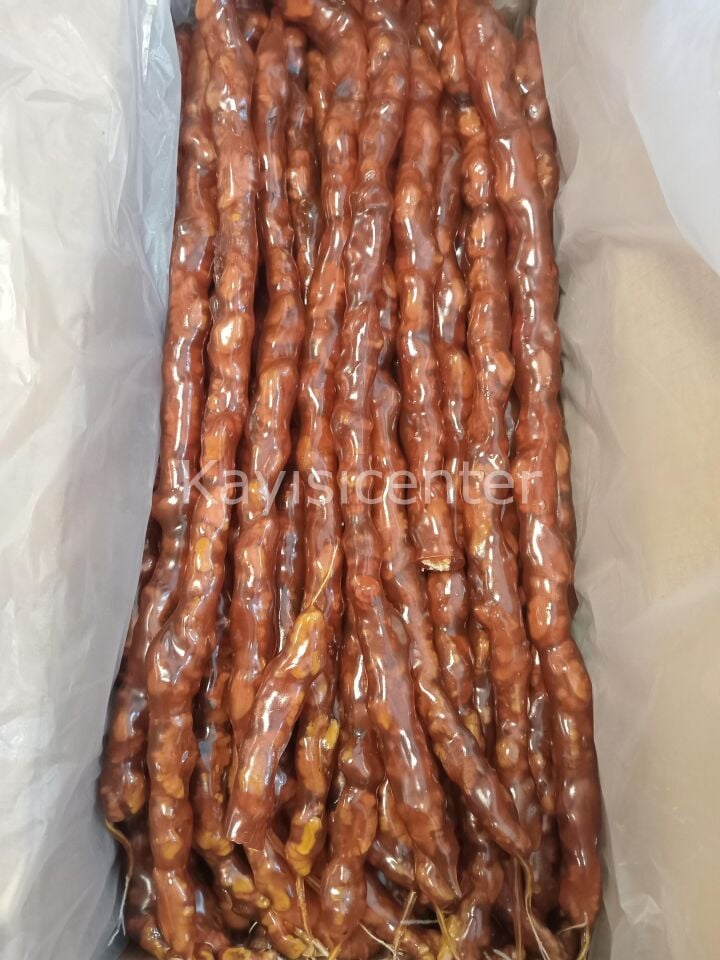 Toptan Maraş Cevizli parmak Sucuk -İnce-  10 Kg
