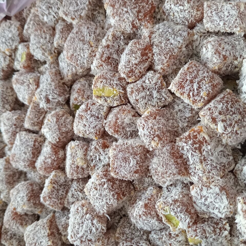 Toptan Antep Fıstıklı Çifte Kavrulmuş Lokum 12 Kg