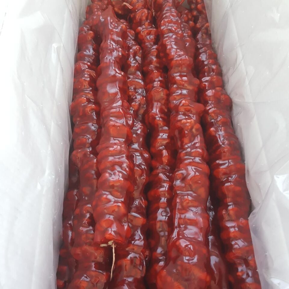 Toptan Gurme Cevizli Sucuk Duble Narlı