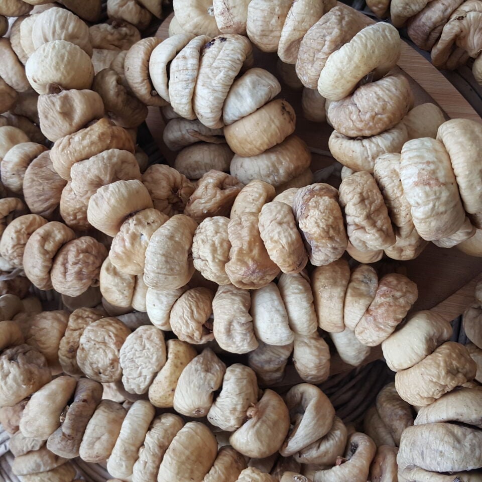 Toptan Naturel Sıralı İp Dizim İncir 20 Kg