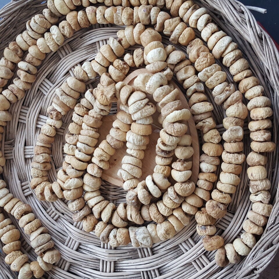 Toptan Naturel Sıralı İp Dizim İncir 20 Kg