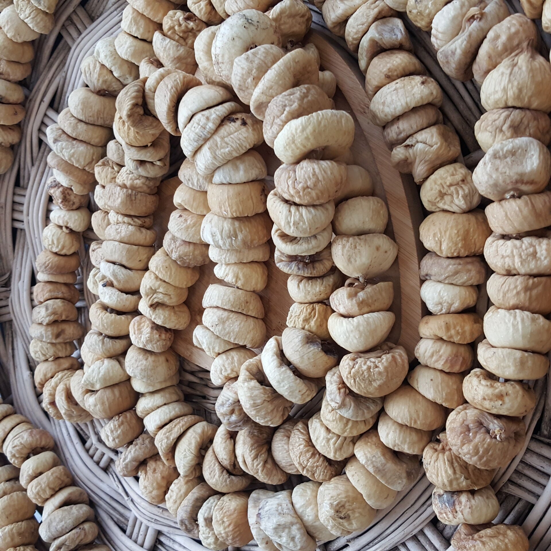 Toptan Naturel Sıralı İp Dizim İncir 20 Kg