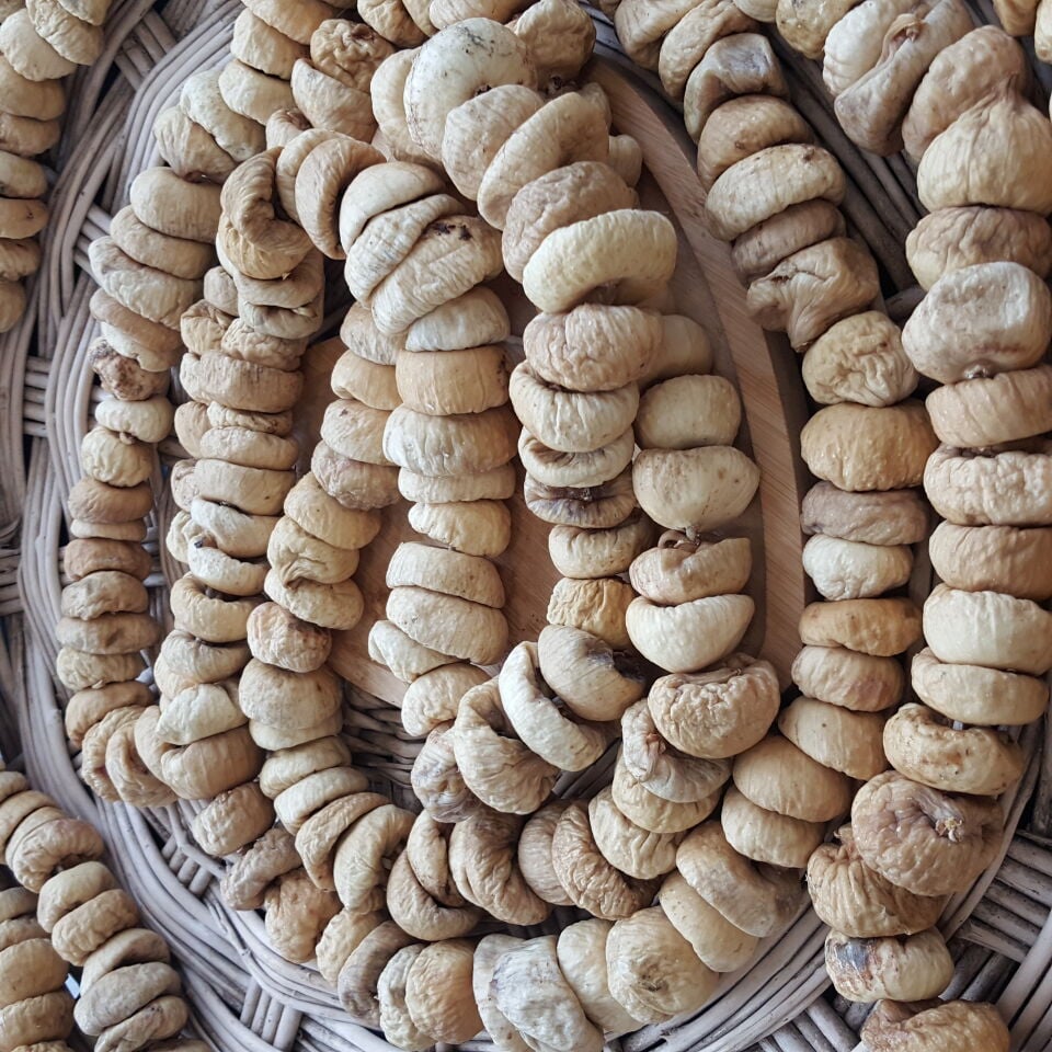 Toptan Naturel Sıralı İp Dizim İncir 20 Kg
