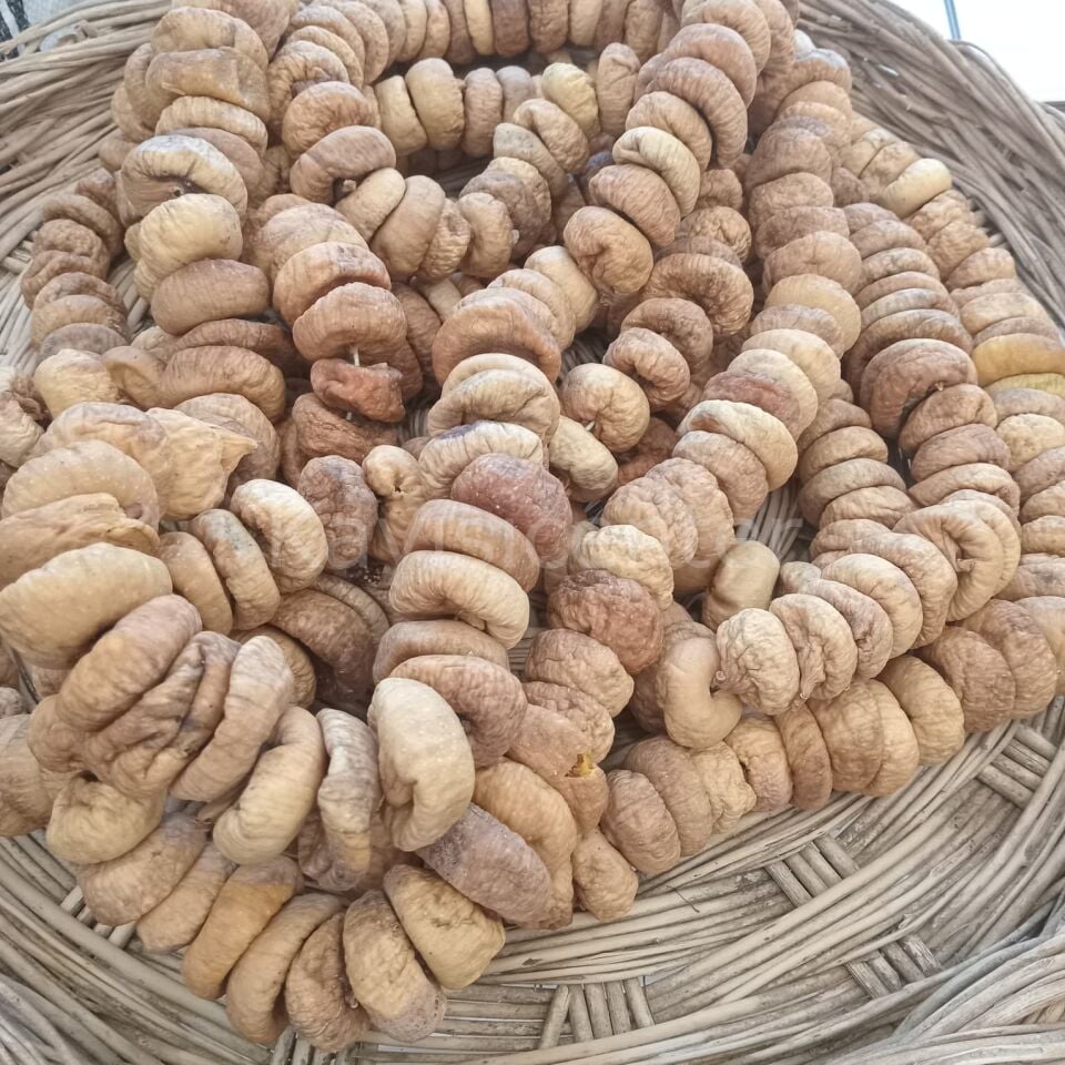 Toptan Naturel Sıralı İp Dizim İncir 20-Kg