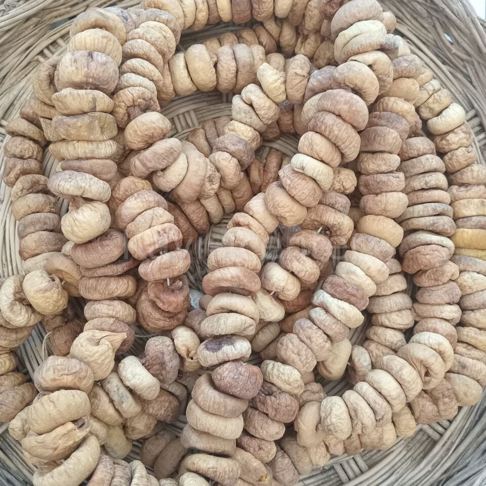 Toptan Naturel Sıralı İp Dizim İncir 20-Kg