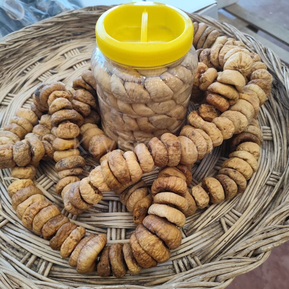 Toptan Naturel Sıralı İp Dizim İncir 20-Kg
