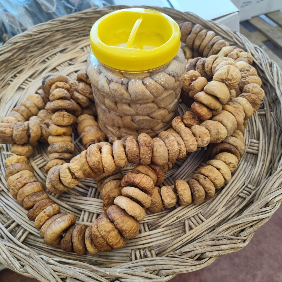 Toptan Naturel Sıralı İp Dizim İncir 20-Kg