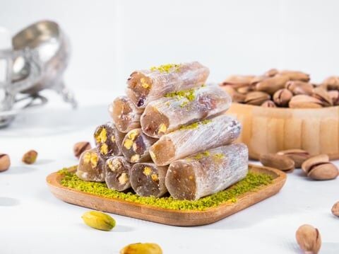 Toptan Antep Fıstıklı Cennet Lokumu Sade 10 Kg