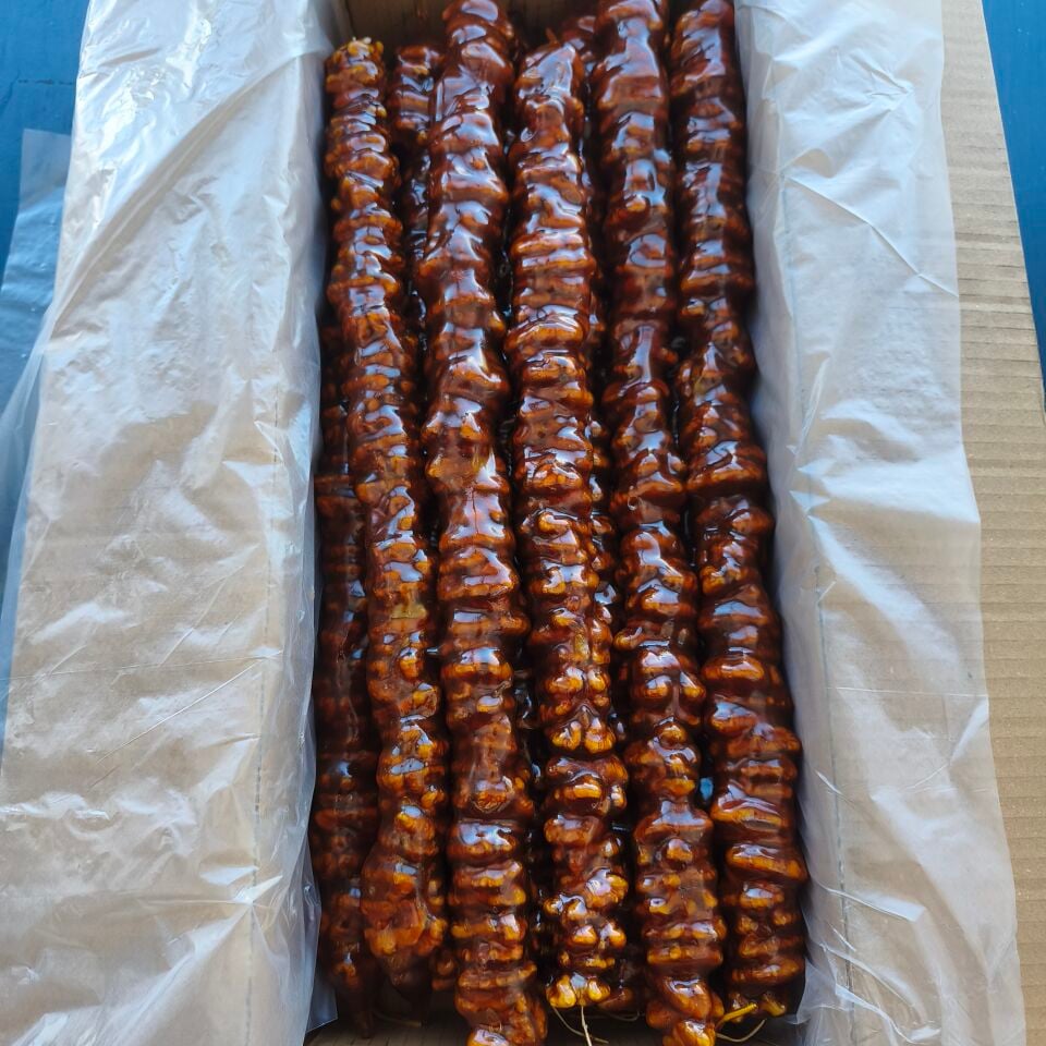Toptan Gurme Cevizli Sucuk Duble Koyu 10 Kg