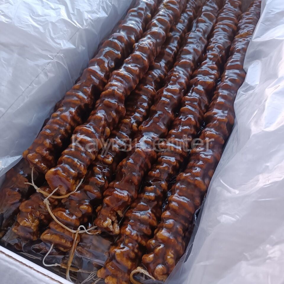 Toptan Gurme Cevizli Sucuk Duble Koyu 10 Kg