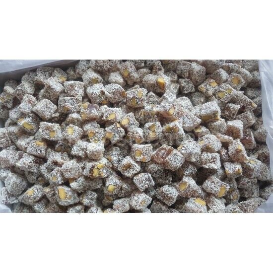 Toptan Antep Fıstıklı Çifte Kavrulmuş Lokum 12 Kg