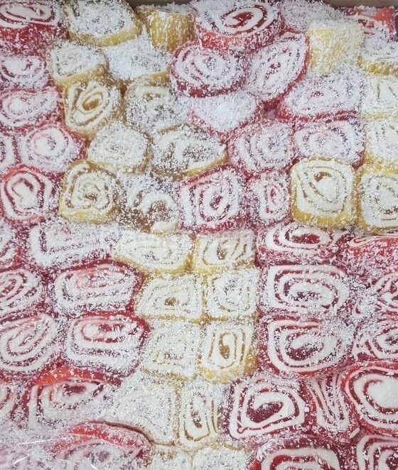 Toptan Meyveli Sarma Lokum 10 Kg