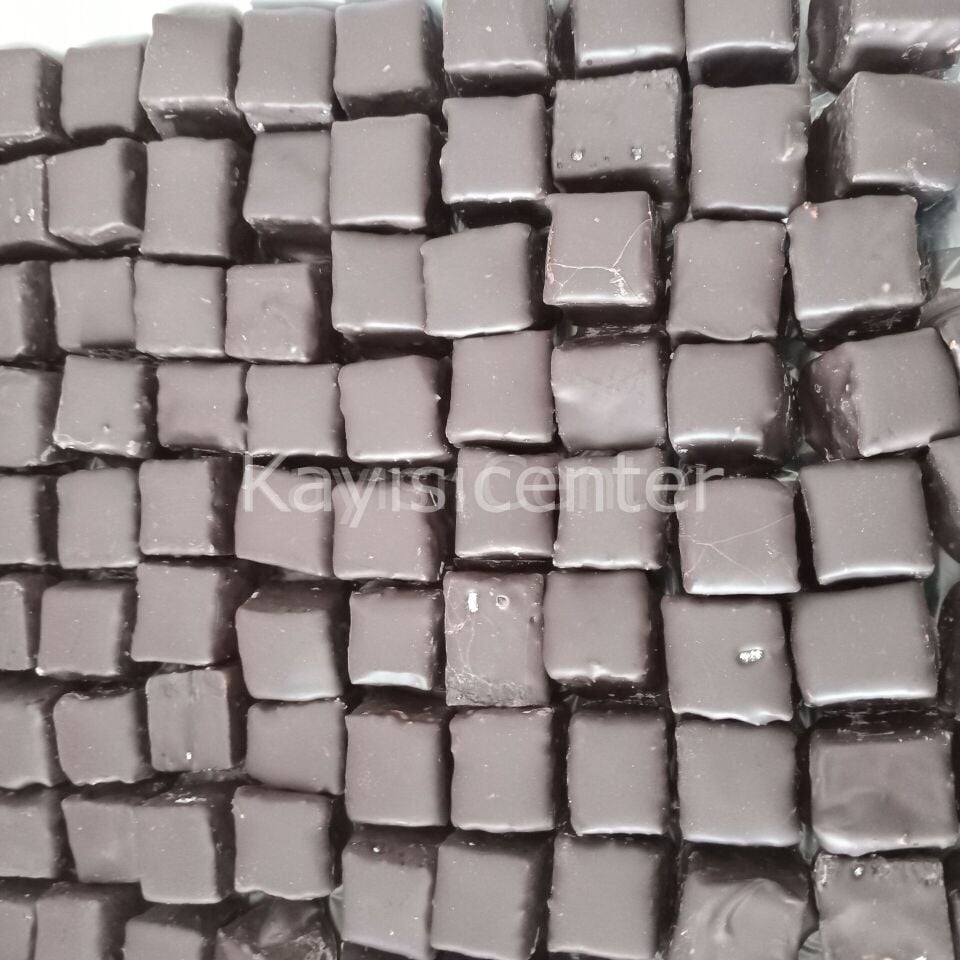 Toptan Kayısı Çikolatalı Lokum 15Kg Bitter
