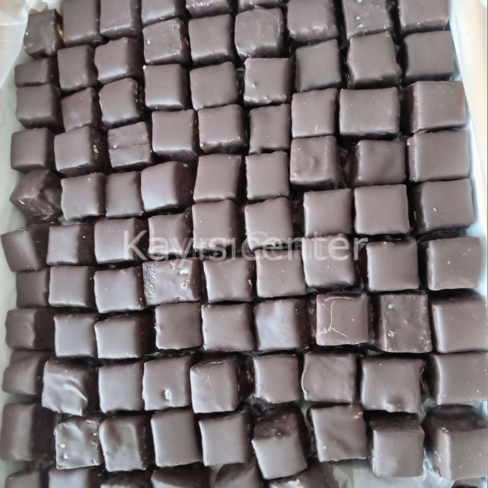 Toptan Kayısı Çikolatalı Lokum 15Kg Karışık