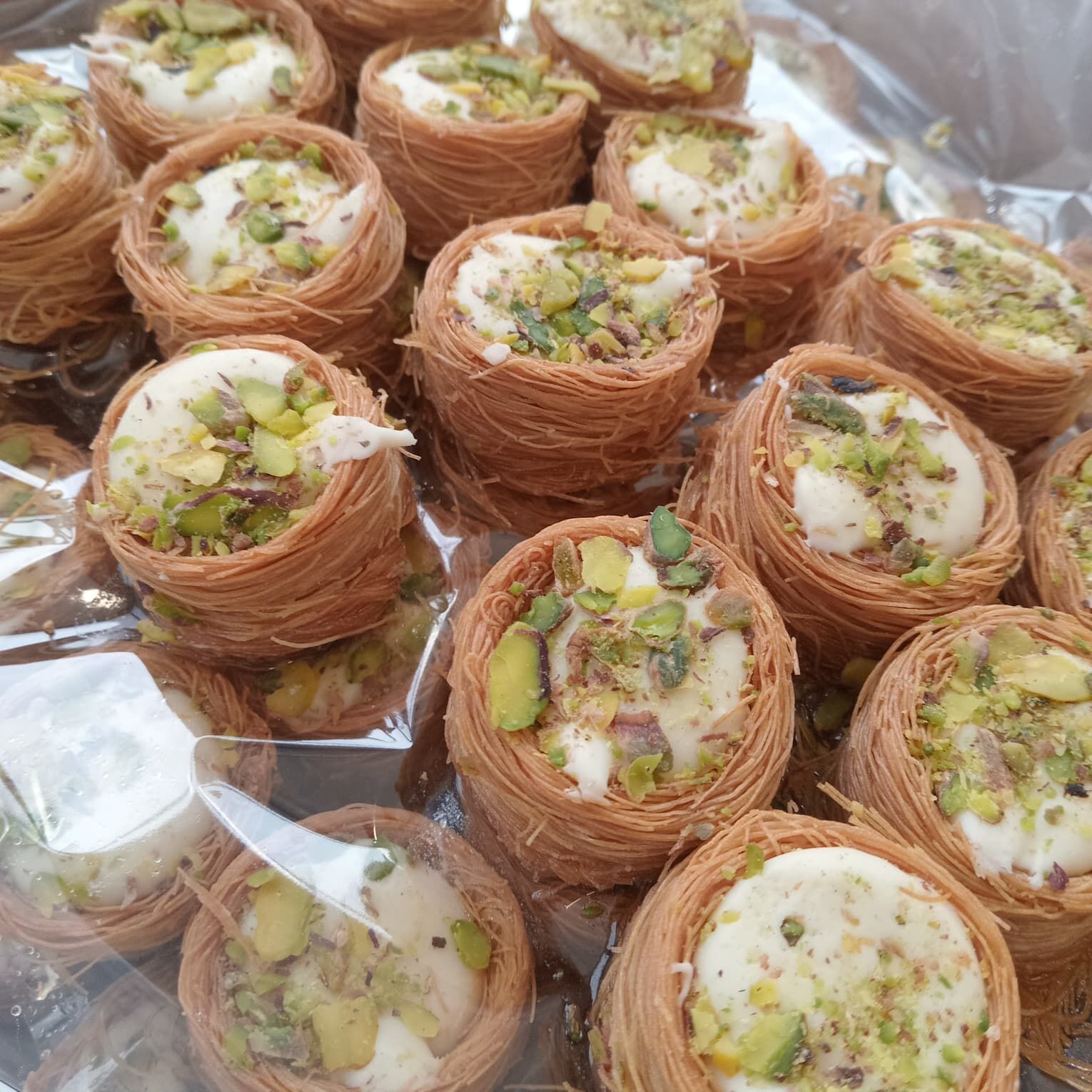 Toptan Kadayıflı Bülbül Yuvası Lokumu Fındıklı 10 Kg