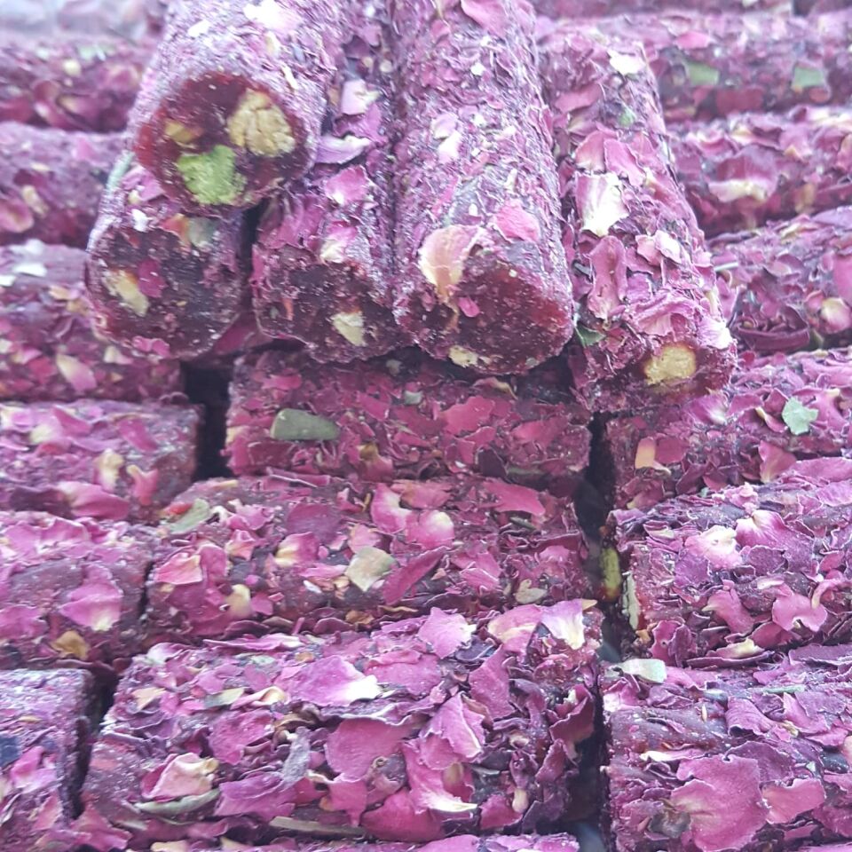 Toptan Antep Fıstıklı Cennet Lokumu  10 Kg Güllü