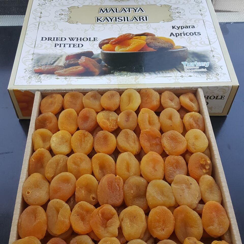 Toptan Sarı Kayısı 1 No B Kalite Üst Dizim 10 Kg