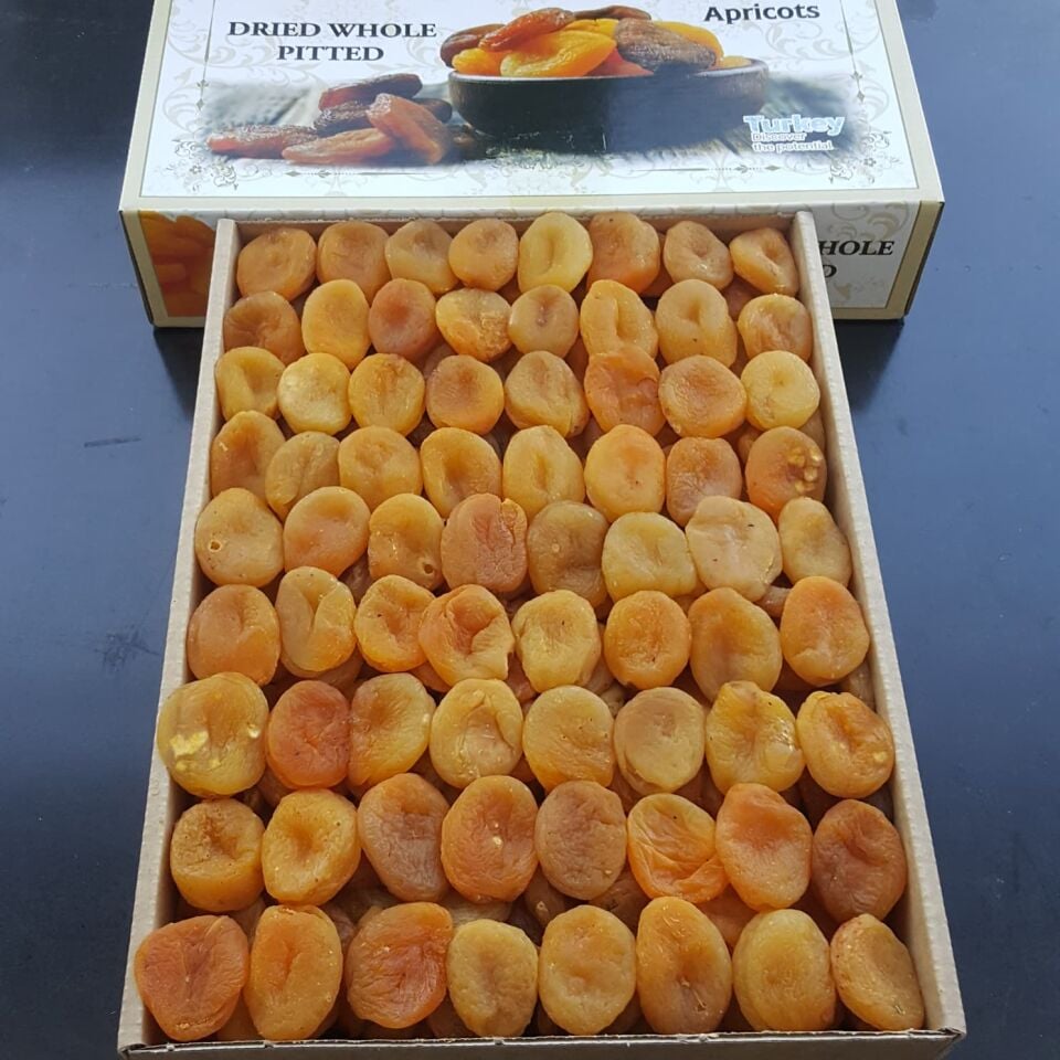 Toptan Sarı Kayısı 1 No B Kalite Üst Dizim 10 Kg