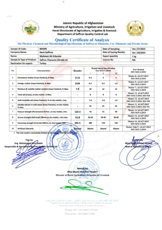 Toptan İthal Doğal Safran 10 Gr