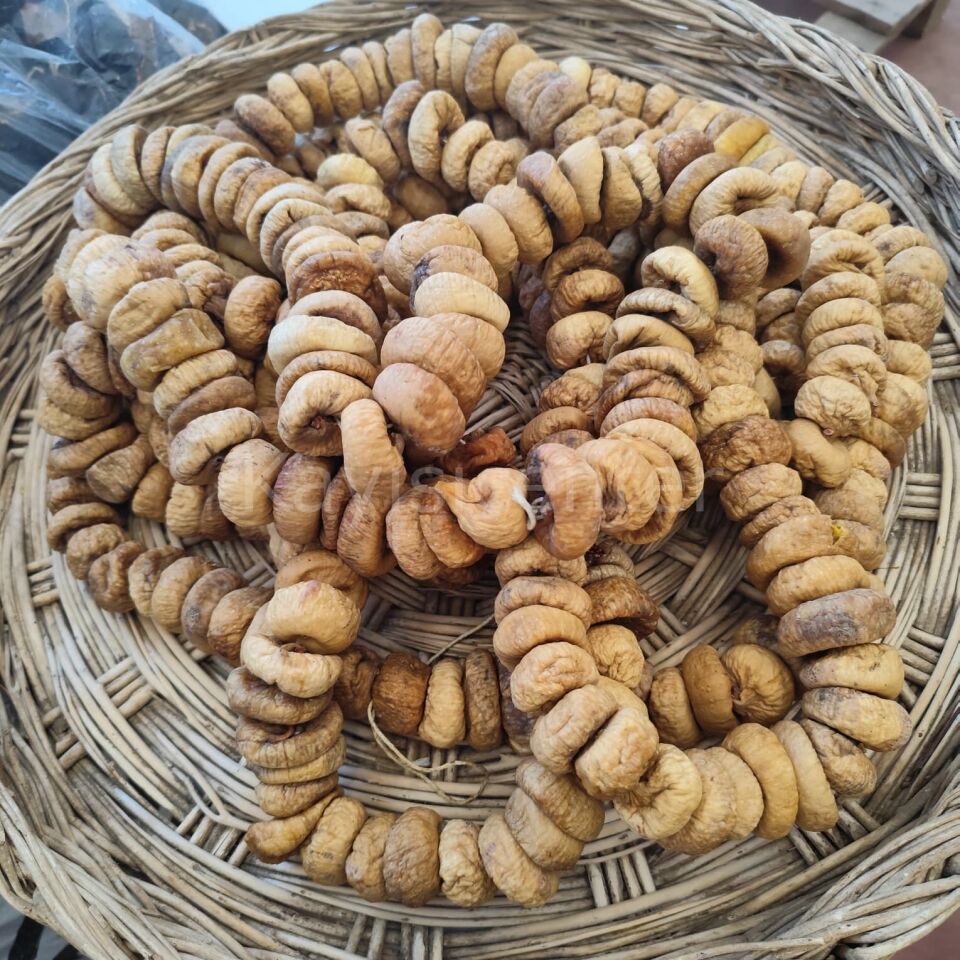 Toptan Naturel Sıralı İp Dizim İncir 10Kg