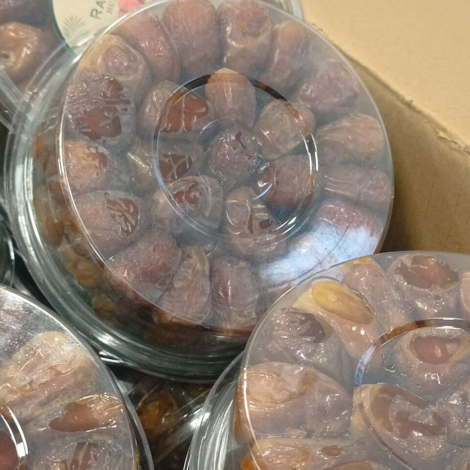 Toptan Medine Sukkari (500Grx22 Adet) Taze Hurma Koli 11 Kg