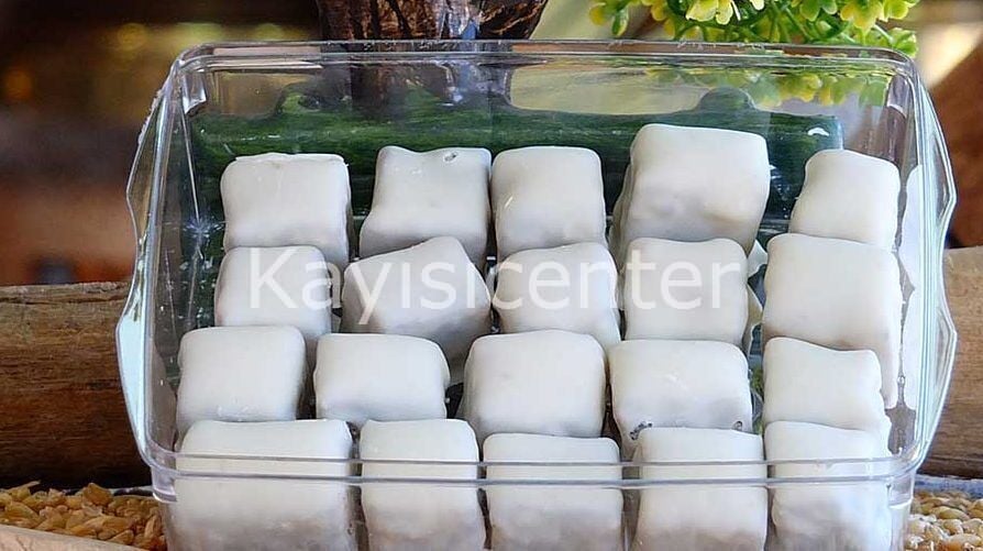 Toptan Beyaz Çikolata Kaplı Kayısı Lokumu 10Kg
