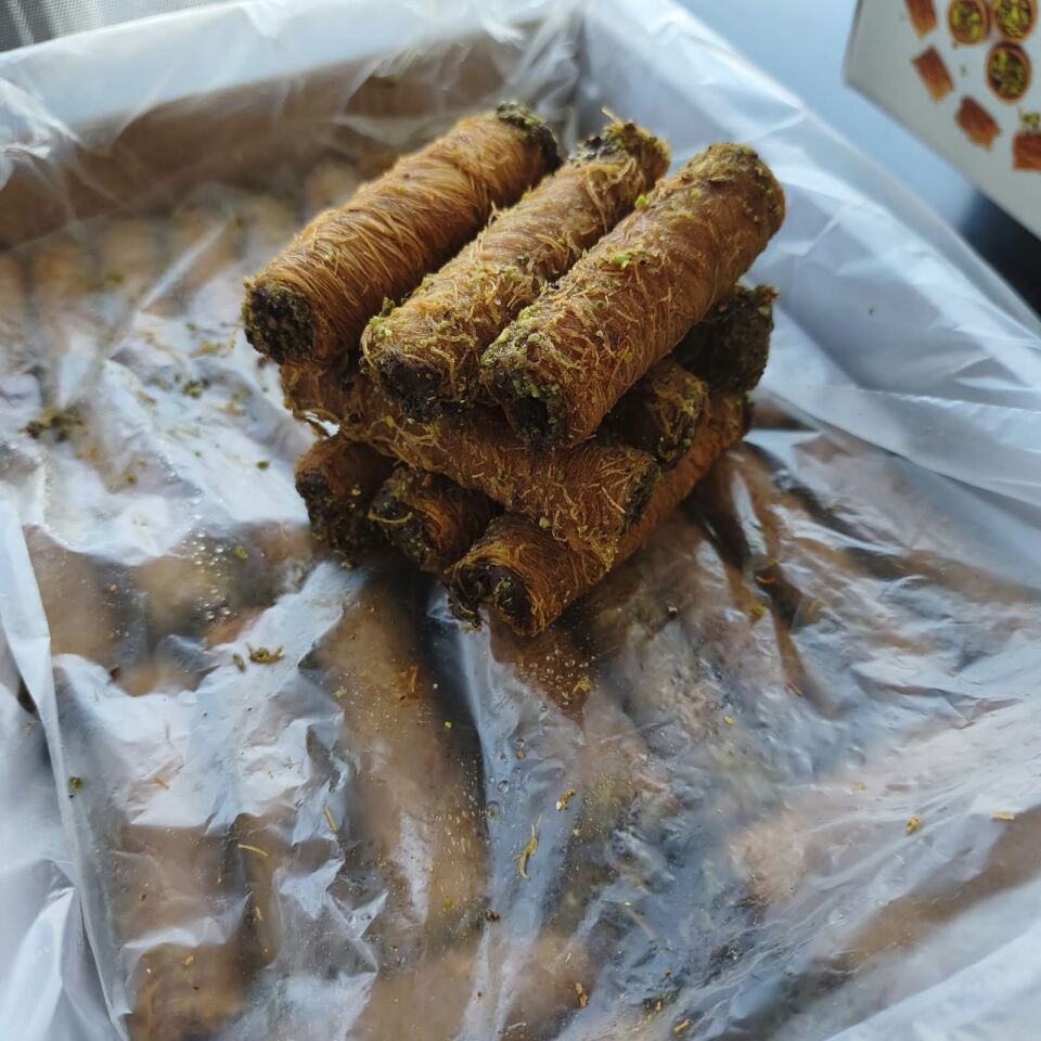 Toptan Kadayıflı Rulo Sarma Çikolatalı 8 Kg