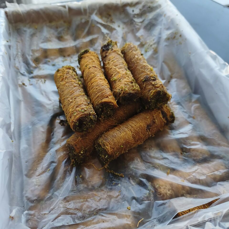 Toptan Kadayıflı Rulo Sarma Çikolatalı 8 Kg