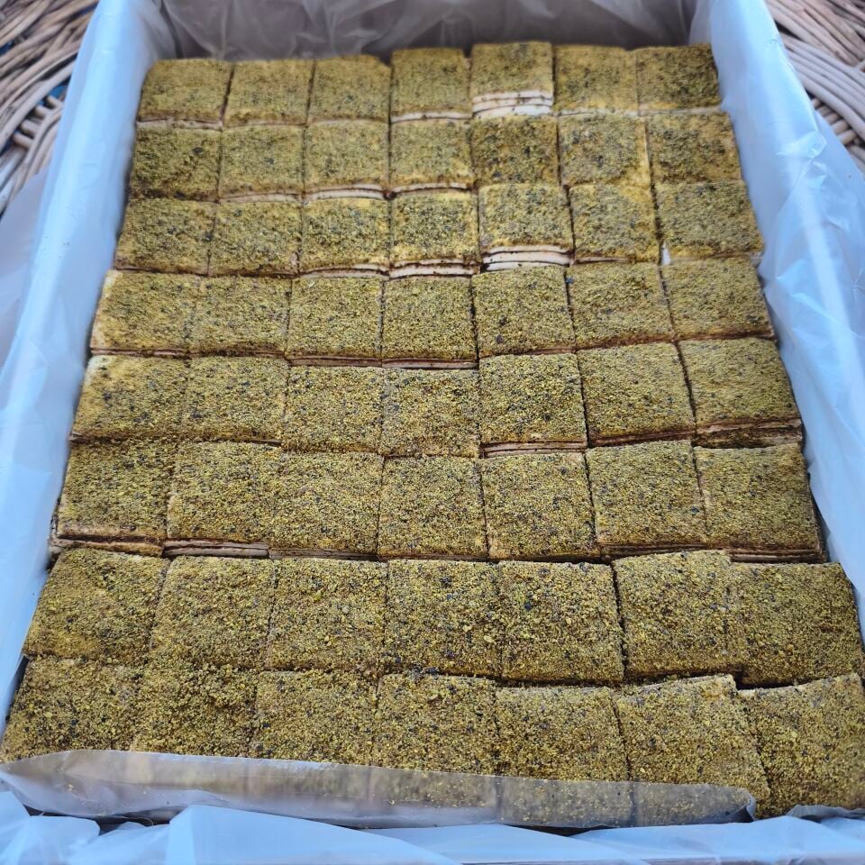 Toptan Hünkar Lokumu Antep Fıstıklı 8 Kg