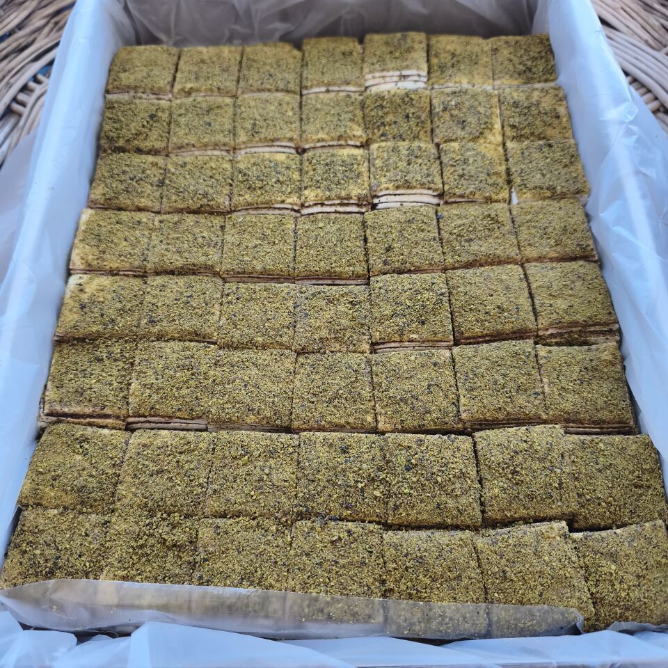 Toptan Hünkar Lokumu Antep Fıstıklı 8 Kg