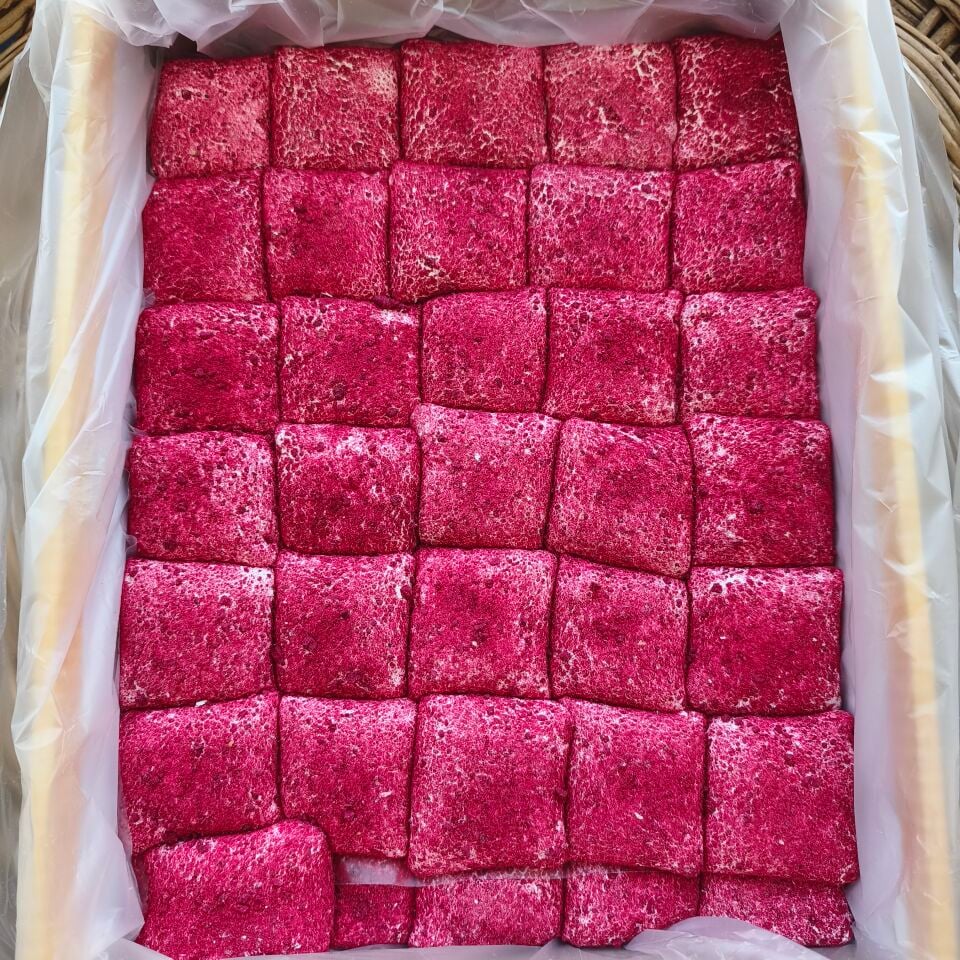 Toptan Lotus Bohça Lokum Vişneli 12 Kg