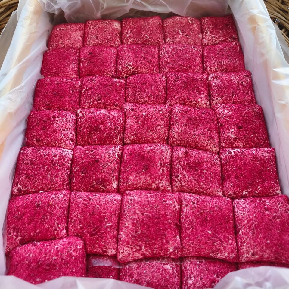 Toptan Lotus Bohça Lokum Vişneli 12 Kg