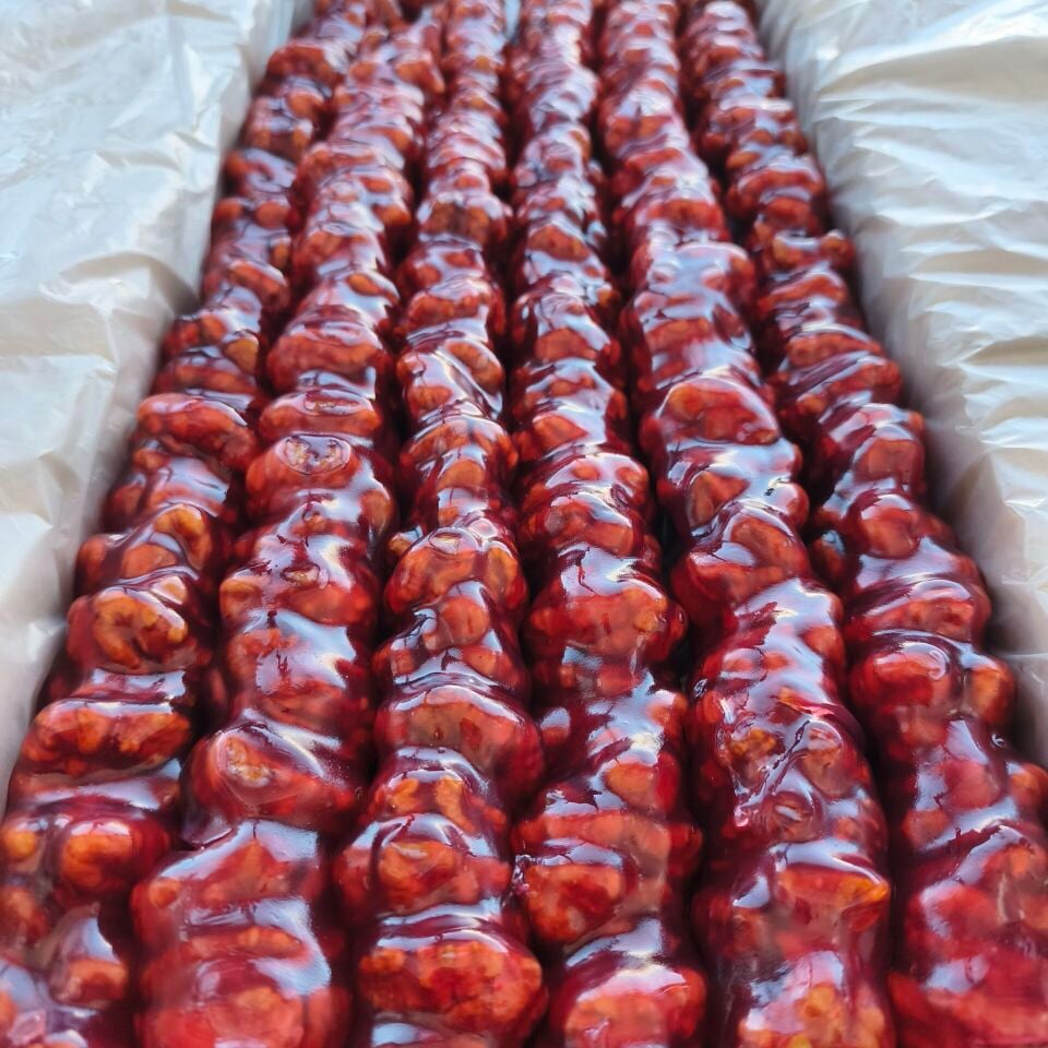 Toptan Gurme Cevizli Sucuk Duble Narlı 10 Kg