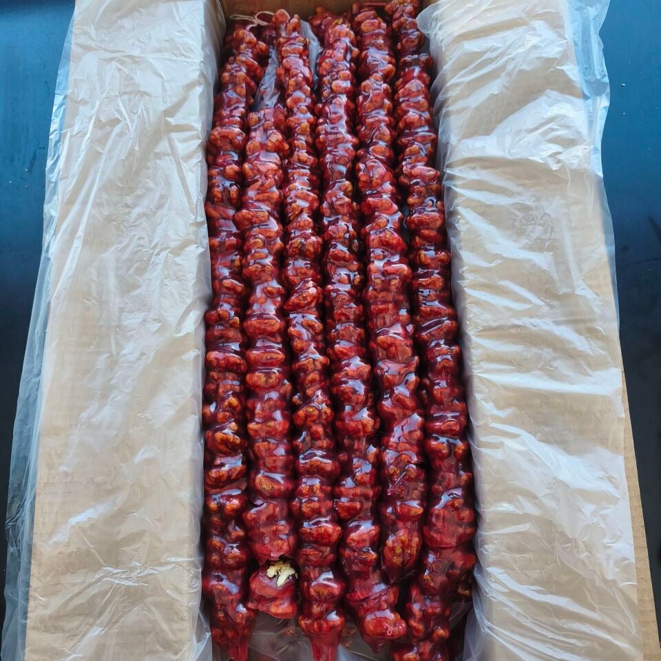 Toptan Gurme Cevizli Sucuk Duble Narlı 10 Kg
