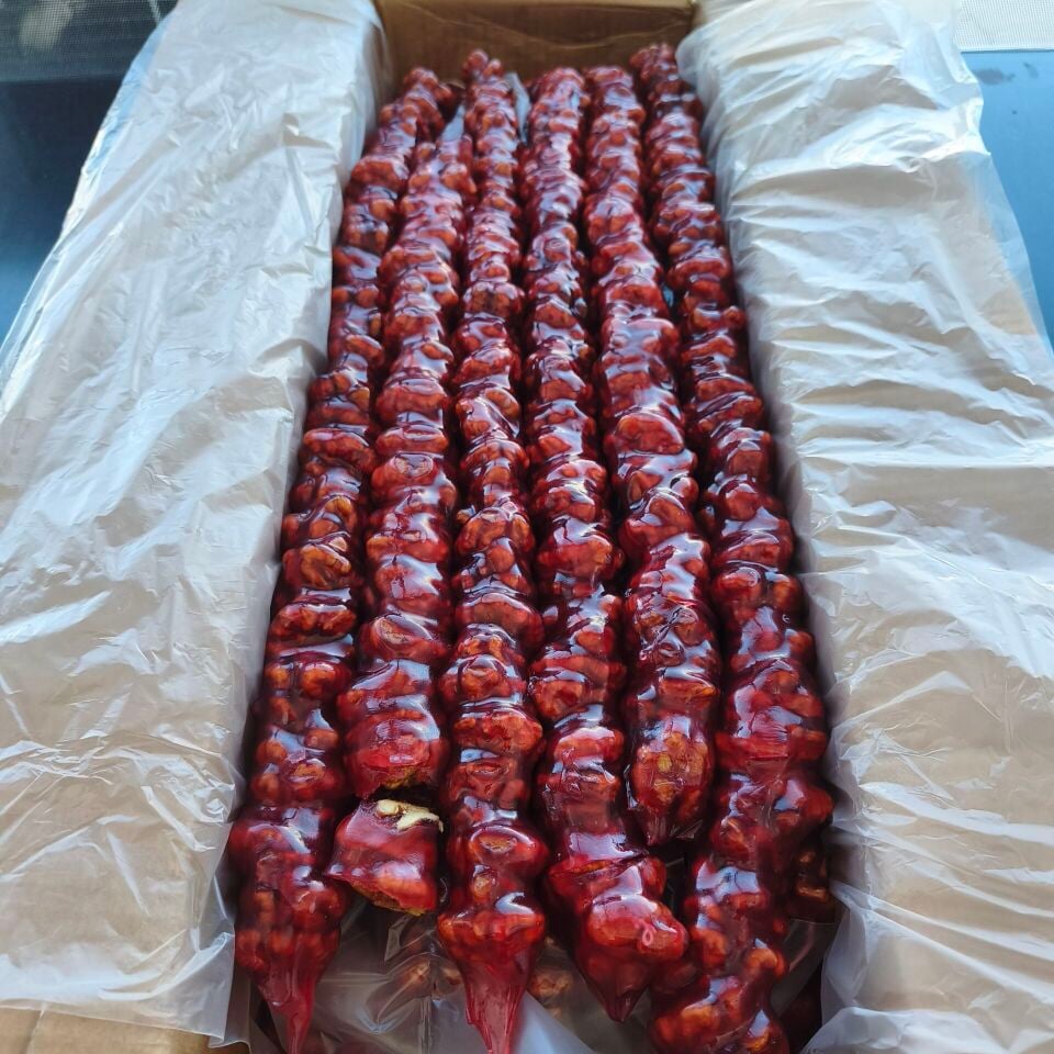 Toptan Gurme Cevizli Sucuk Duble Narlı 10 Kg