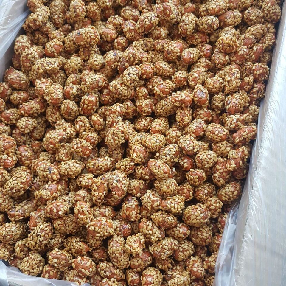 Toptan Susamlı Fıstık 10 Kg